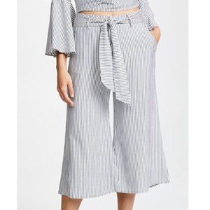 Jack BB Dakota Blue Striped Selva Crop Pants